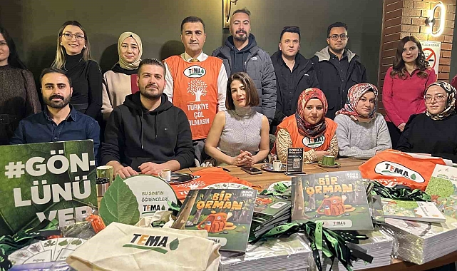 Hakkari'de TEMA eğitim programları için materyal dağıtımı yapıldı