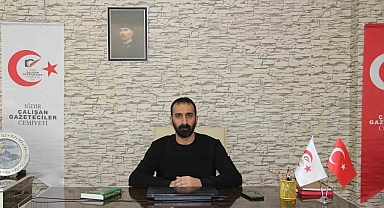 Iğdır Çalışan Gazeteciler Cemiyeti Başkanı Tunç güven tazeledi