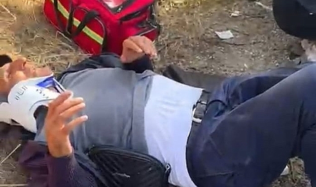 İki aracın karıştığı kazada 2 kişi yaralandı