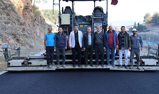 Ilıca Termal Tatil Köyündeki sıcak asfalt çalışmaları tamamlandı