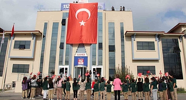 İlkokul öğrencilerine 112 anlatıldı