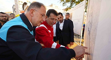 İmamoğlu ve Çalık, Beylikdüzü’nde incelemelerde bulundu
