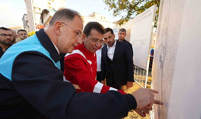 İmamoğlu ve Çalık, Beylikdüzü’nde incelemelerde bulundu