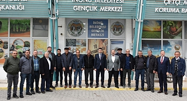 İnönü’de muhtarlar toplantısı yapıldı