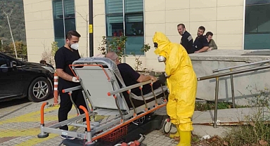 İplik fabrikasında zehirli gazdan etkilenen işçiler hastaneye kaldırıldı