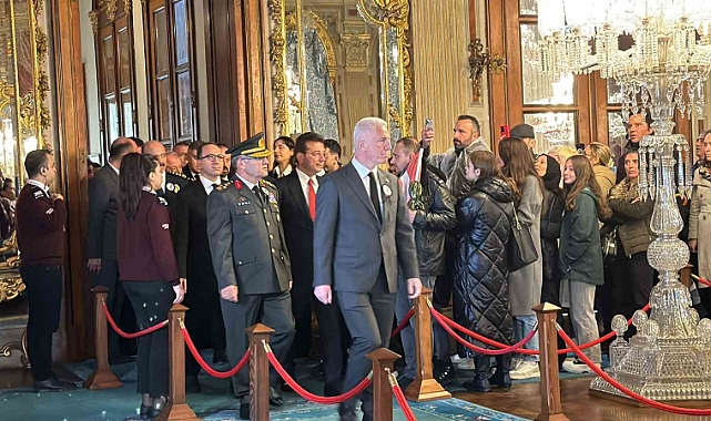 İstanbul Valisi Gül, Dolmabahçe Sarayı’nı ziyaret etti