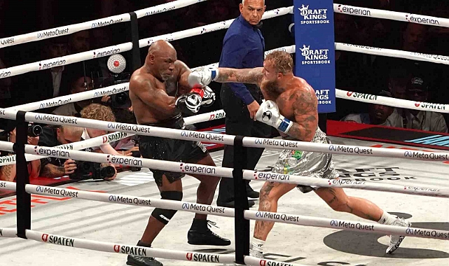 Jake Paul, Mike Tyson’ı mağlup etti