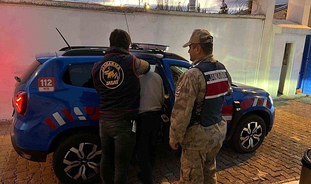 Jandarma 23 yıl hapis cezası bulunan şahıs yakalandı