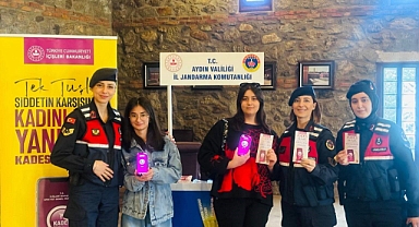 Jandarma Sultanhisarlı kadınları bilgilendirdi