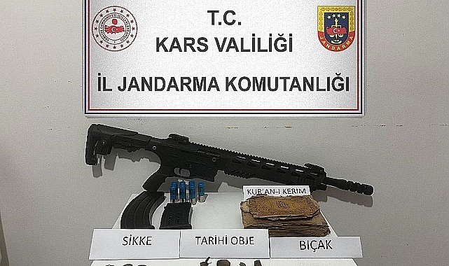 Jandarmadan tarihi eser operasyonu