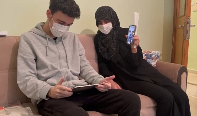 Kanser tedavisi gören öğrenciye moral Bingöl polisinden