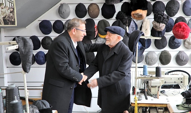 Kars Valisi Ziya Polat'tan esnaf ziyareti