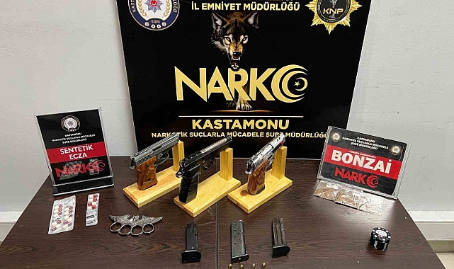 Kastamonu’da uyuşturucu operasyonu: 2 tutuklama