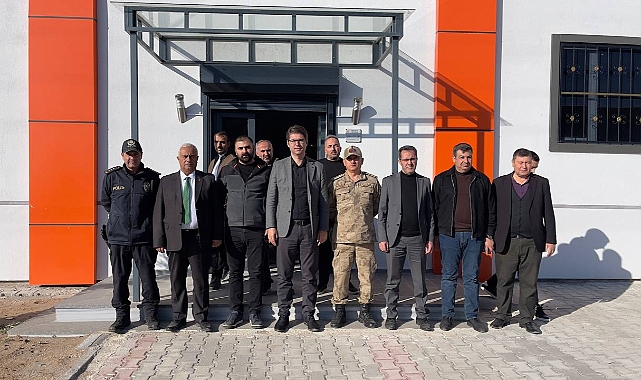 Kaymakam Karaloğlu Erciş Organize Sanayi Bölgesini Ziyaret Etti