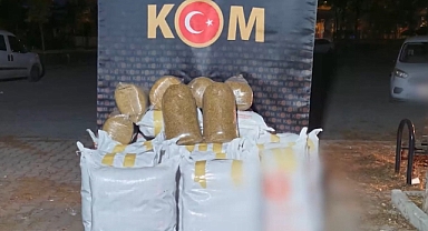 Kayseri’de 655 kilo kaçak tütün ele geçrildi