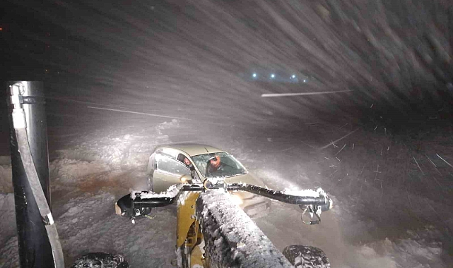 Kayseri’de kapanan 230 mahalle yolu ulaşıma açıldı