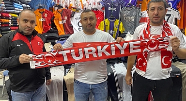 Kayseri’de milli takım formalarının satışı arttı