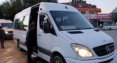 Kemer Belediyesi’nden öğrenci servislerine denetim