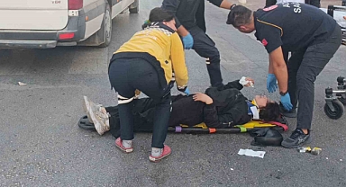 Kırmızı ışık ihlali kazayı beraberinde getirdi, genç kız acı içerisinde kaldı