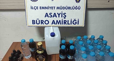 Konya’da sahte alkol operasyonu