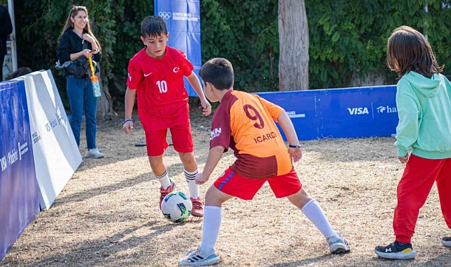 Kuşadası’nda çocuklar olimpik spor dallarıyla tanıştı
