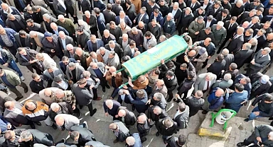 Kuzeninin silahlı saldırı sonucu hayatını kaybeden belediye başkanı son yolcuğuna uğurlandı