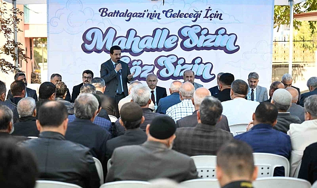 "Mahalle Sizin, Söz Sizin" programıyla sorunlara yerinde çözüm