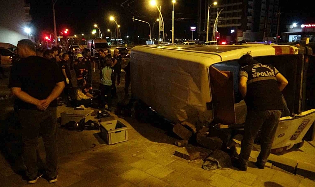 Malatya'da kaza 1 kişi öldü, 13 yaralandı
