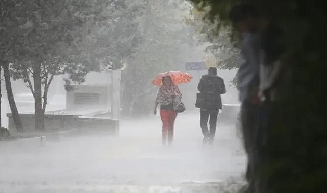 Meteoroloji'den sağanak yağış uyarısı