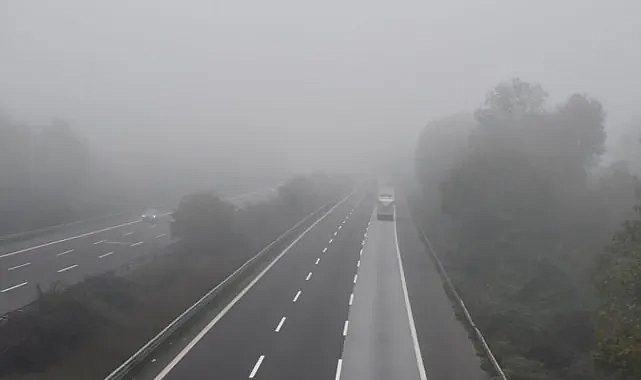 Meteoroloji'den sis ve rüzgar uyarısı