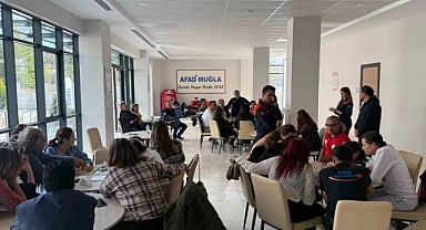 Muğla’da AFAD gönüllüleri eğitim ve dayanışma etkinliğinde buluştu