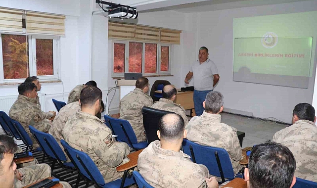 Muğla’da Jandarma personeline orman yangını eğitimi