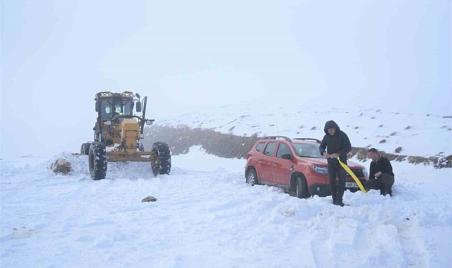 Muş'ta kar esareti
