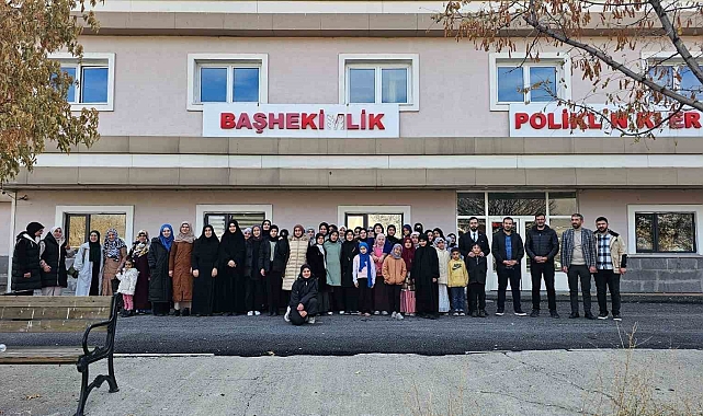 Muş'un Varto ilçesinde 'geleceğe nefes insanlığa nefes' etkinliği