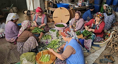 Nazilli’de kadınlardan yağmur için gözleme hayrı