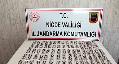Niğde’de bin 118 adet uyuşturucu hap ele geçirildi