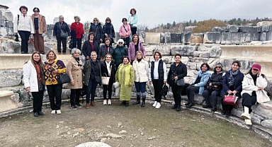 Öğretmenler Stratonikeia’yı gezdi