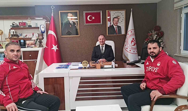 Olimpiyat şampiyonu GSİM'deydi
