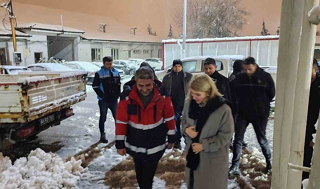 Ölmeztoprak’tan kar mesaisi