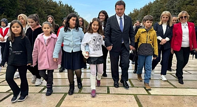 Osmangazili çocuklar Anıtkabir’de