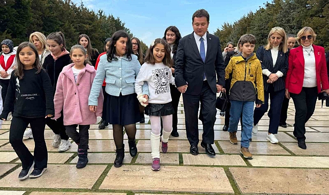 Osmangazili çocuklar Anıtkabir’de