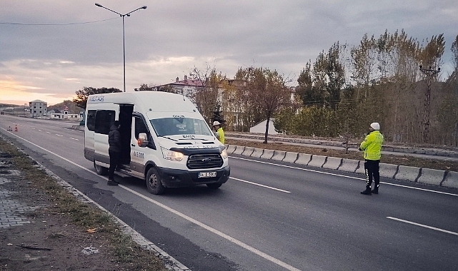 Patnos'ta Öğrenci Servisleri Denetlendi