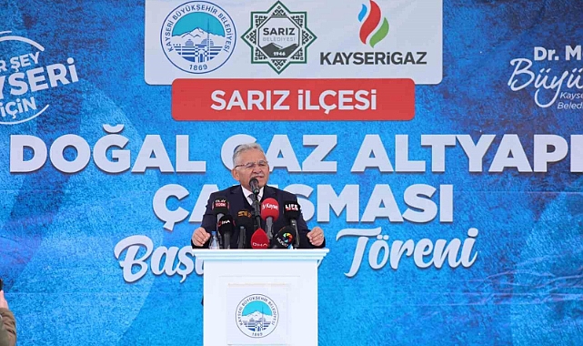 Pınarbaşı ve Sarız’da doğalgaz ateşi yanıyor