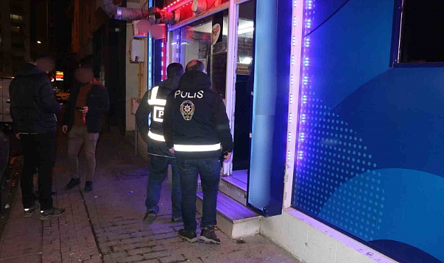 Polis ekiplerinden geniş çaplı denetim