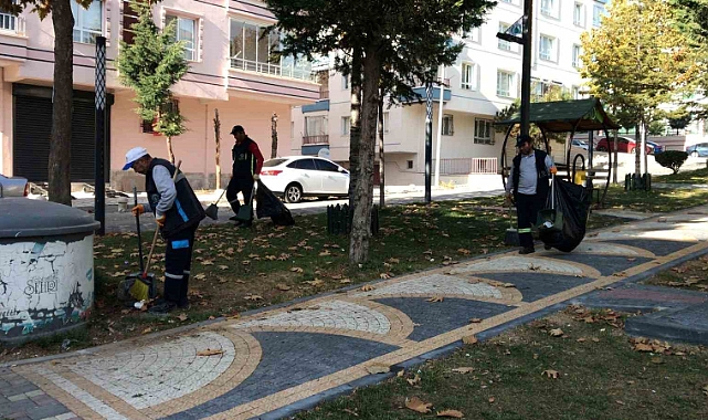 Pursaklar Belediyesi çevreyi temizlemeye devam ediyor