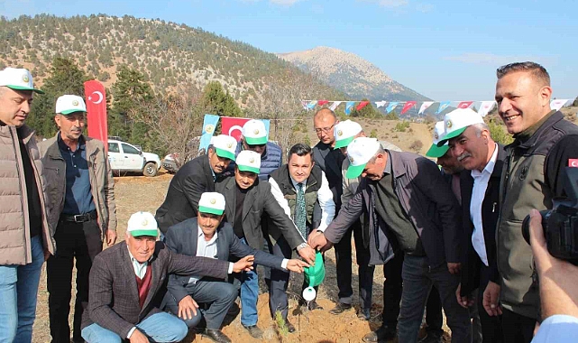 Saimbeyli’de 2 bin fidan toprakla buluştu