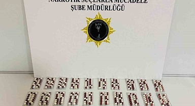 Samsun’da 504 adet sentetik ecza ele geçirildi: 1 gözaltı