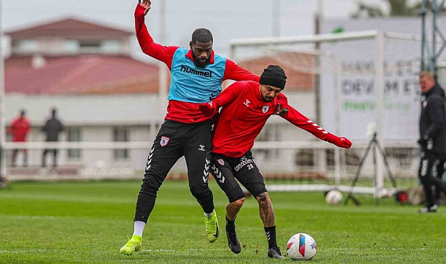 Samsunspor, Bodrum FK maçı hazırlıklarını sürdürdü