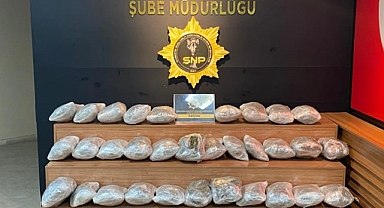 Şanlıurfa’da 29 kilogram skunk ele geçirildi: 1 gözaltı