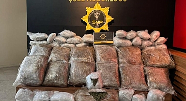Şanlıurfa’da 76 kilogram uyuşturucu madde ele geçirildi